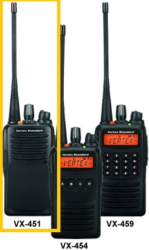 Vertex Standard VX451 Two-Way Radio