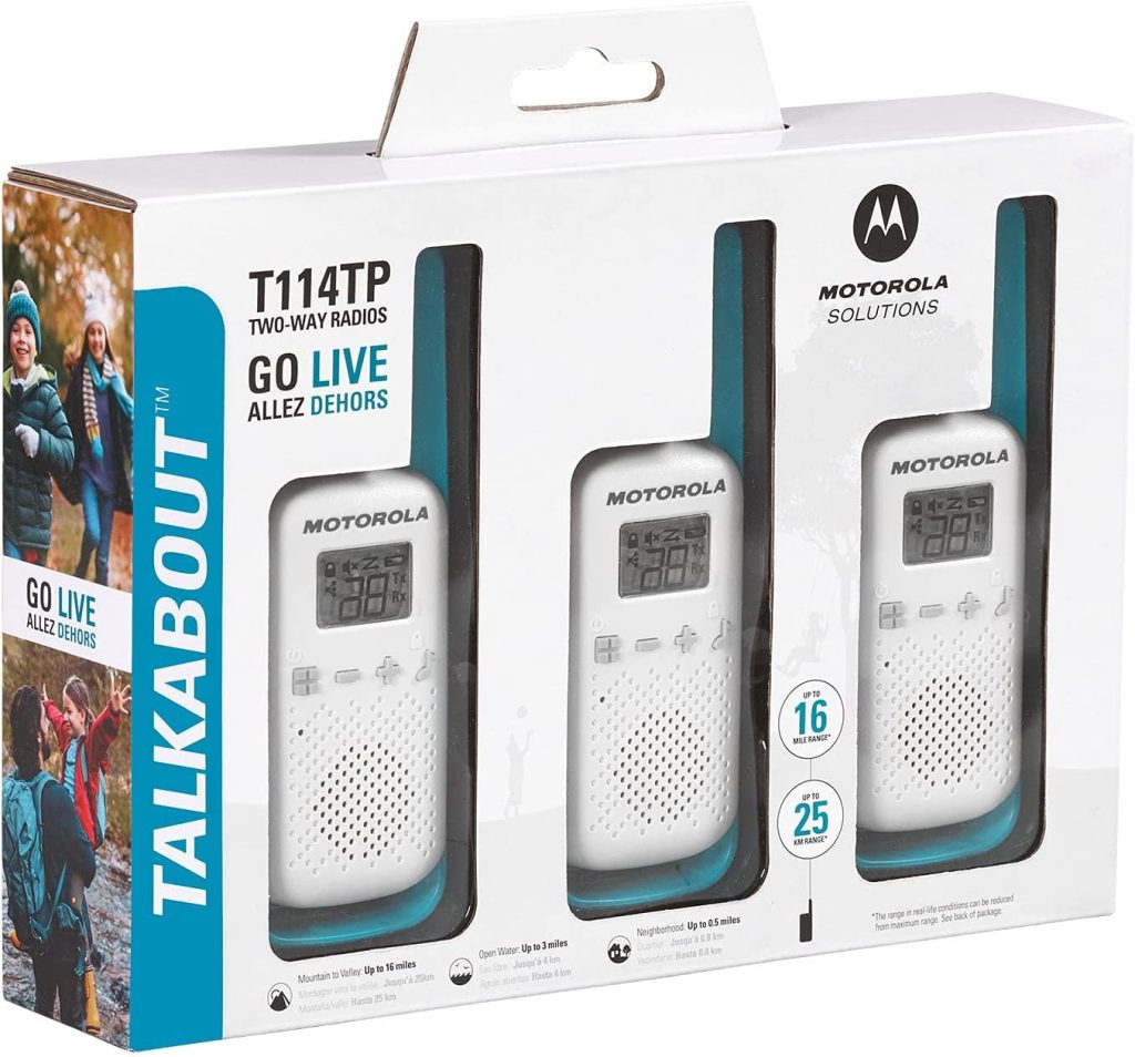 Motorola T114tp Talkabout TwoWay Radio Canada Two Way